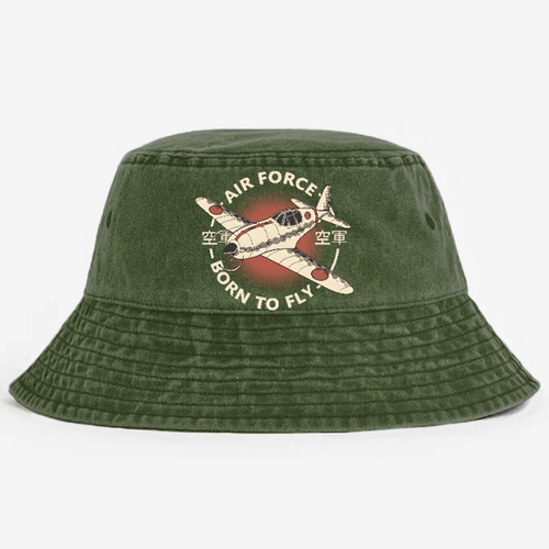 Air Force Vintage 100% Cotton Bucket Hat
