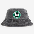 Ghibli No Face Kaonashi Coffee Vintage 100% Cotton Bucket Hat
