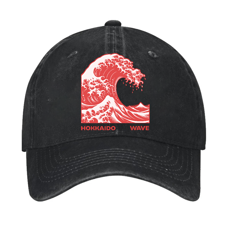 Hokkaido Wave Vintage Cotton Cap