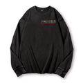 Captain Vintage Washed Cotton Back Art Long-sleeve T-shirt