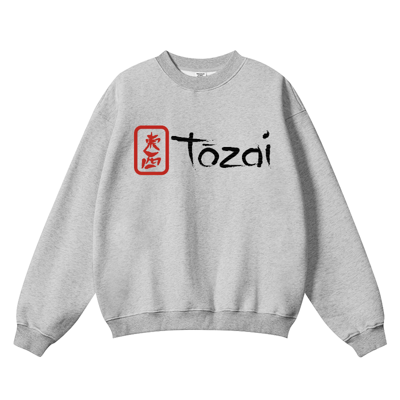 Tozai Sake Vintage Cotton Blend Crewneck Sweatshirt
