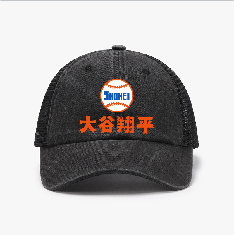 Dodgers Baseball Shohei Vintage Cotton Breathable Hat