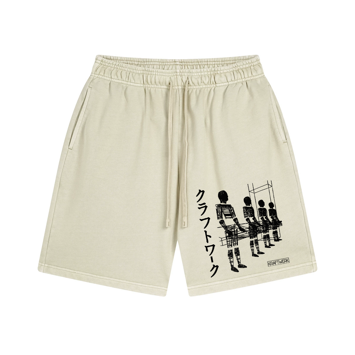 Kraftwerk Vintage Pure Thick Cotton Shorts