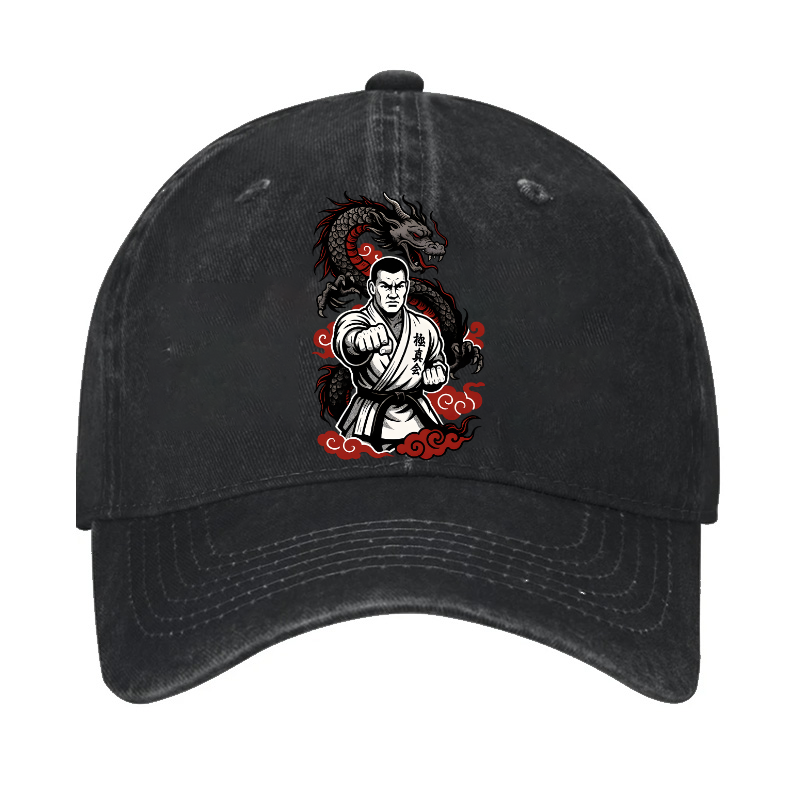 Dragon Karate Vintage Cotton Cap