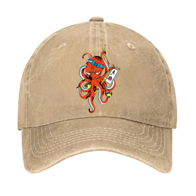 Osaka Takoyaki Vintage Cotton Cap