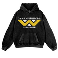 Weyland Yutani  Vintage Washed Thick Cotton Hoodie