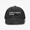 Everything's Good Vintage Cotton Breathable Hat