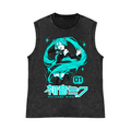 Hatsune Miku Pure Cotton Wash-Dyed Sleeveless Tank Top