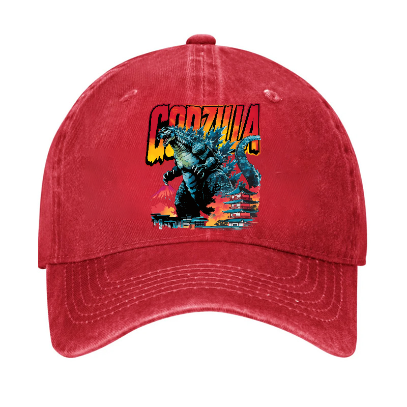 Kaiju Roars Vintage Cotton Cap