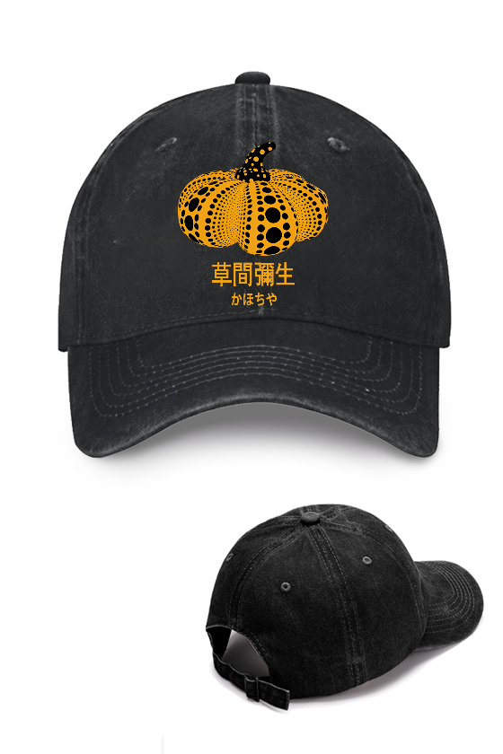 Yayoi Kusama Pumpkin Vintage Cotton Cap