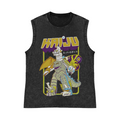 Kaiju Monster Pure Cotton Wash-Dyed Sleeveless Tank Top
