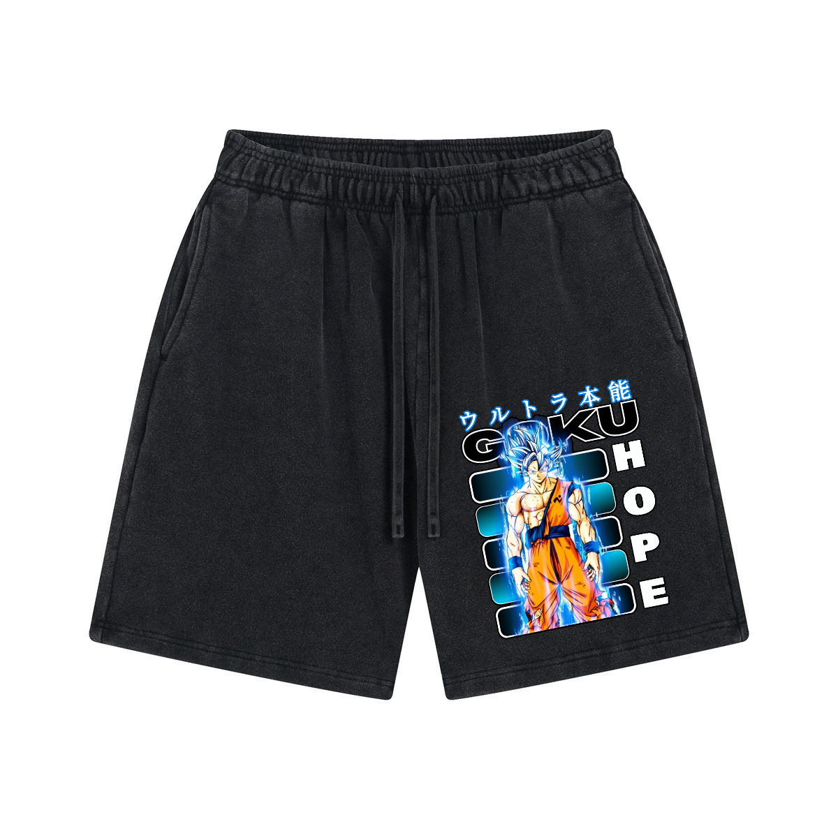 Son Goku Vintage Pure Thick Cotton Shorts