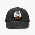 Hausu Cat Vintage Cotton Breathable Hat