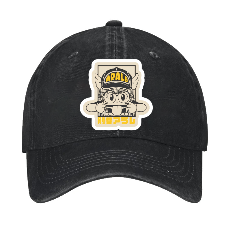Arale Anime Vintage Cotton Cap