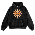 Catdog Vintage Washed Thick Cotton Hoodie