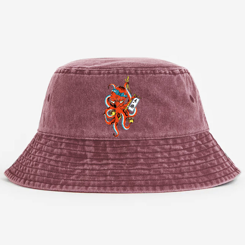 Osaka Takoyaki Vintage 100% Cotton Bucket Hat
