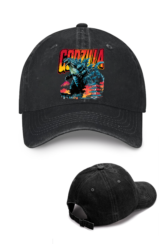 Kaiju Roars Vintage Cotton Cap