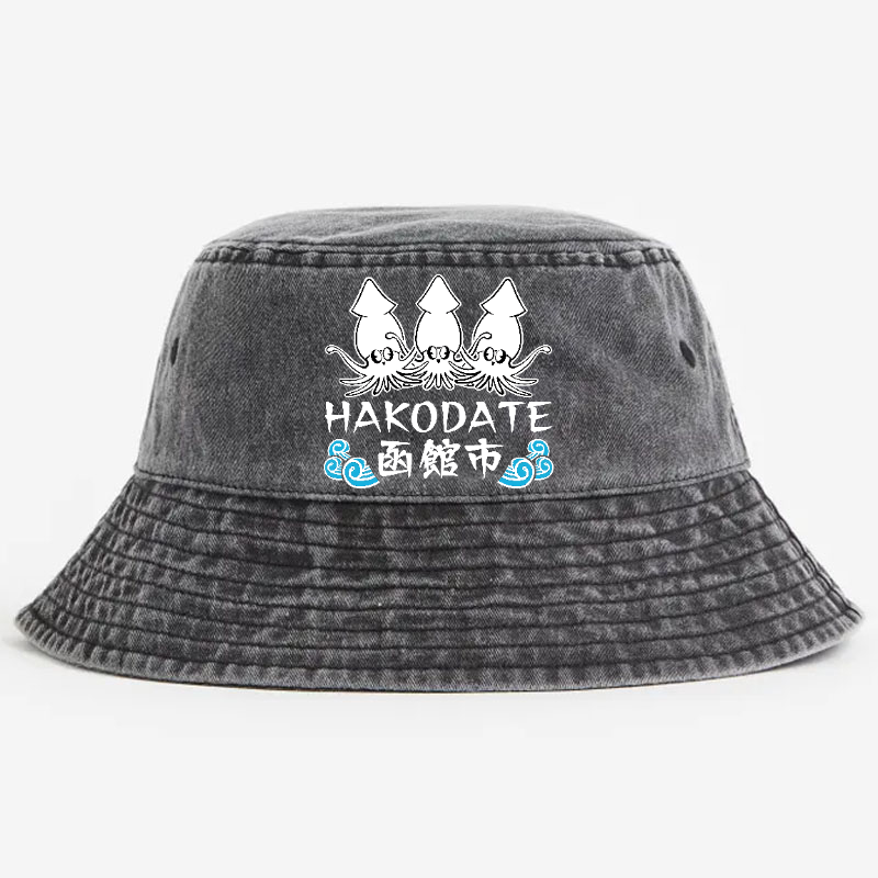 Hakodate Vintage 100% Cotton Bucket Hat