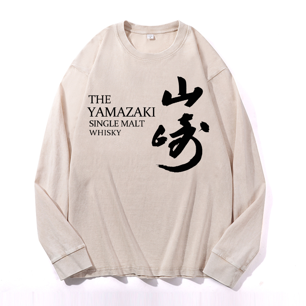 Yamazaki Vintage Cotton Wash Long-sleeve T-shirt