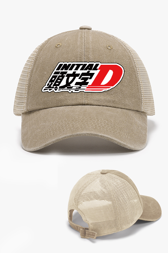 Initial D Vintage Cotton Breathable Hat