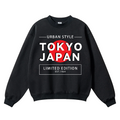 Tokyo Japan Vintage Cotton Blend Crewneck Sweatshirt