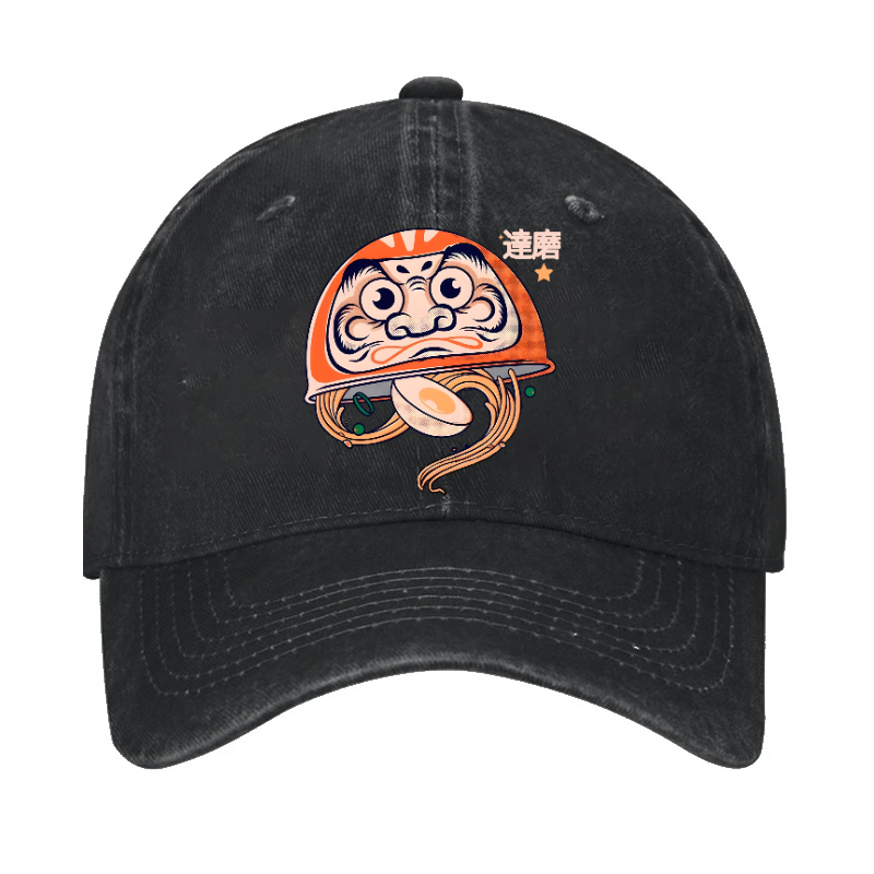 Daruma Ramen Vintage Cotton Cap