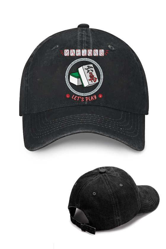 Mahjong Vintage Cotton Cap