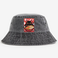 Ramen Cat Vintage 100% Cotton Bucket Hat