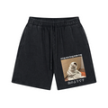 Cat Vintage Pure Thick Cotton Shorts