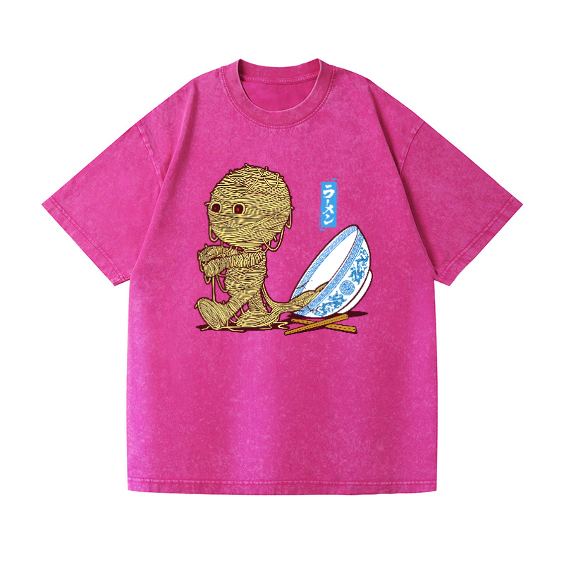 Ramen Yummy Vintage Wash Japanese Design T-Shirt