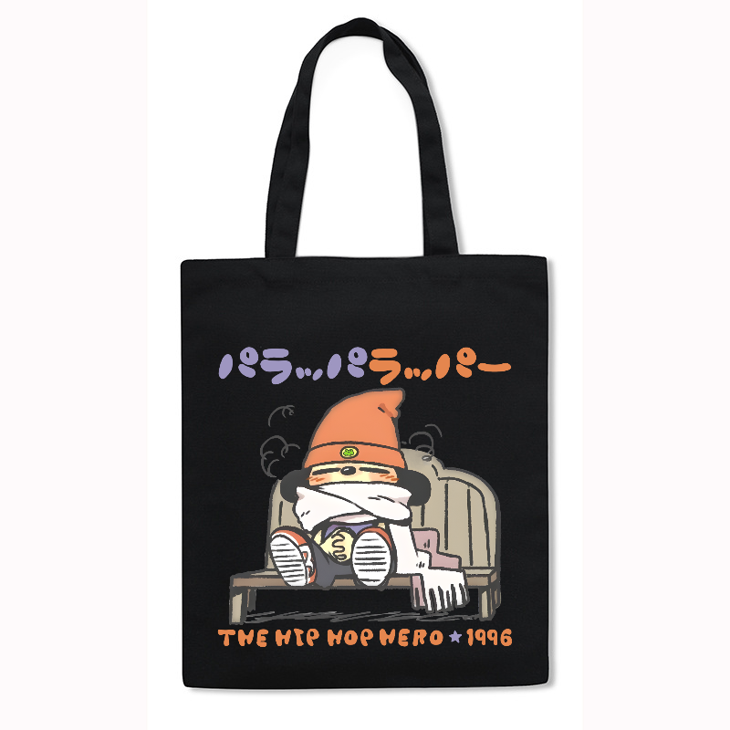 PaRappa the Rapper Japanese Style Canvas Tote Bag