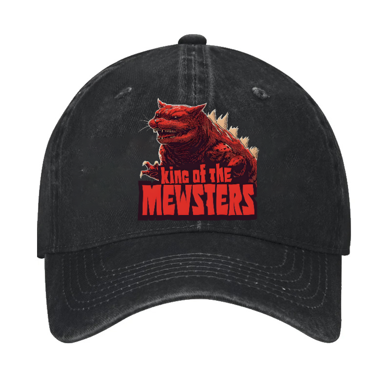Catzilla Cat Kaiju Vintage Cotton Cap