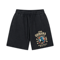 Okinawa Drunken Octopus Vintage Pure Thick Cotton Shorts