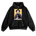 The Cat Lover Vintage Washed Thick Cotton Hoodie