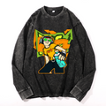 Jet Set Radio Vintage Cotton Wash Long-sleeve T-shirt