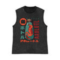 Pure Cotton Wash-Dyed Sleeveless Tank Top