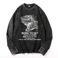 Dorohedoro Anime Vintage Cotton Wash Long-sleeve T-shirt