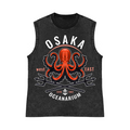 Osaka Octopus Pure Cotton Wash-Dyed Sleeveless Tank Top