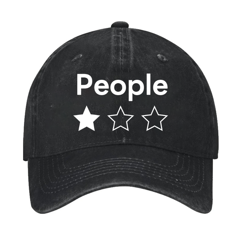 People Vintage Cotton Cap