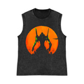 Pure Cotton Wash-Dyed Sleeveless Tank Top