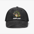 Sumo Fish Daruma Sushi Vintage Cotton Breathable Hat