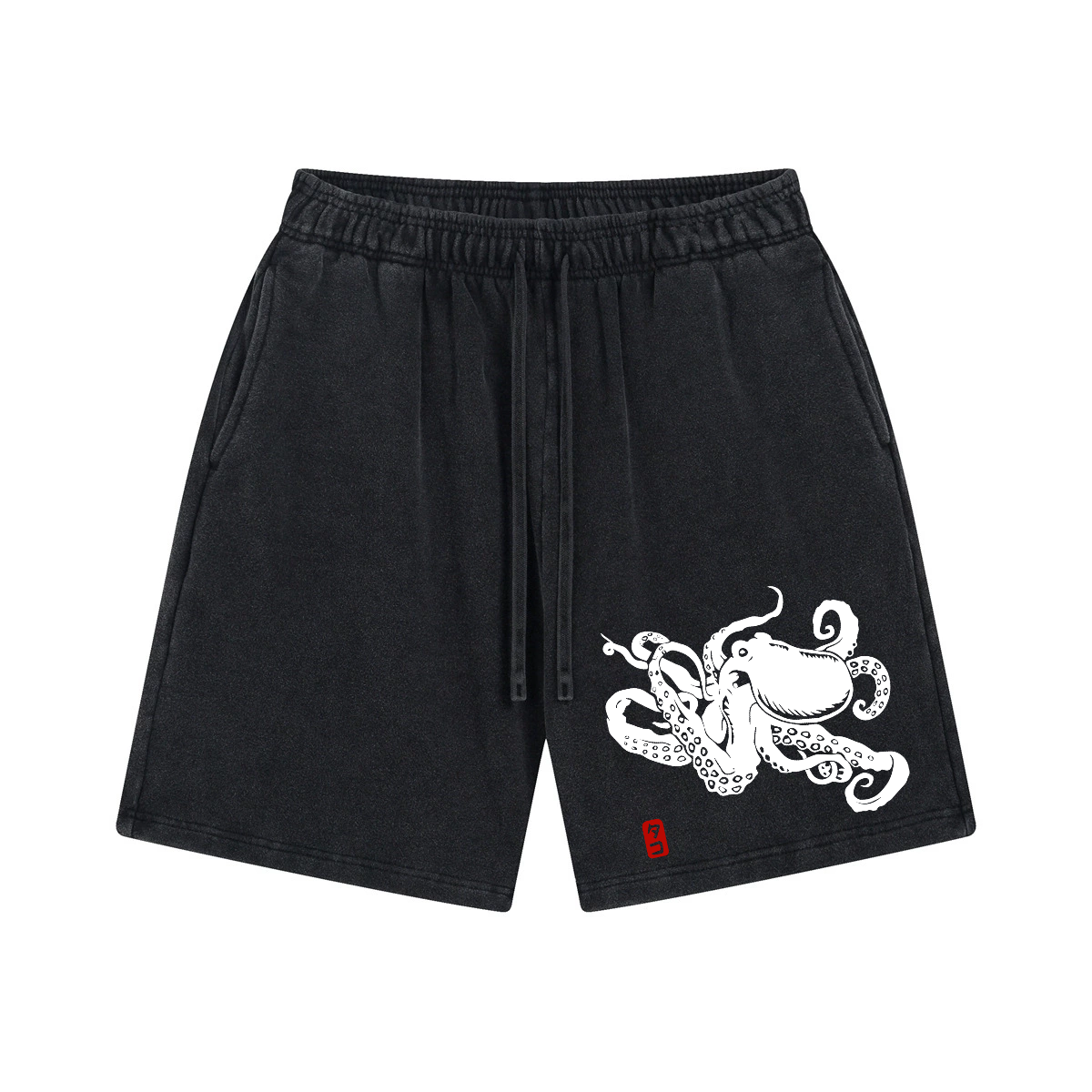Octopus Vintage Pure Thick Cotton Shorts