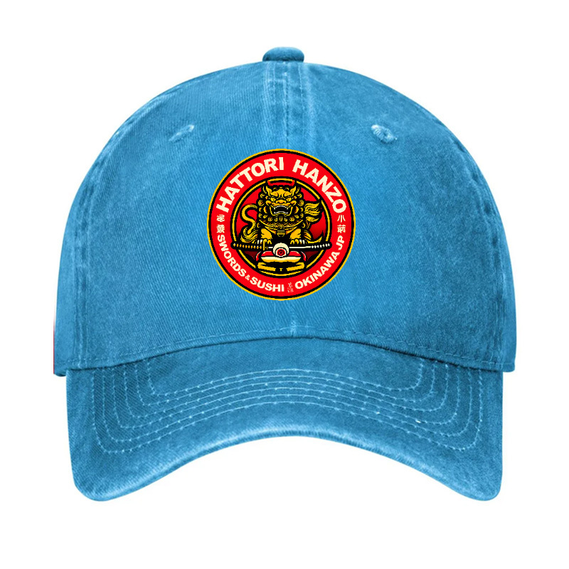 Okinawa Hattori Hanzo Komainu Vintage Cotton Cap