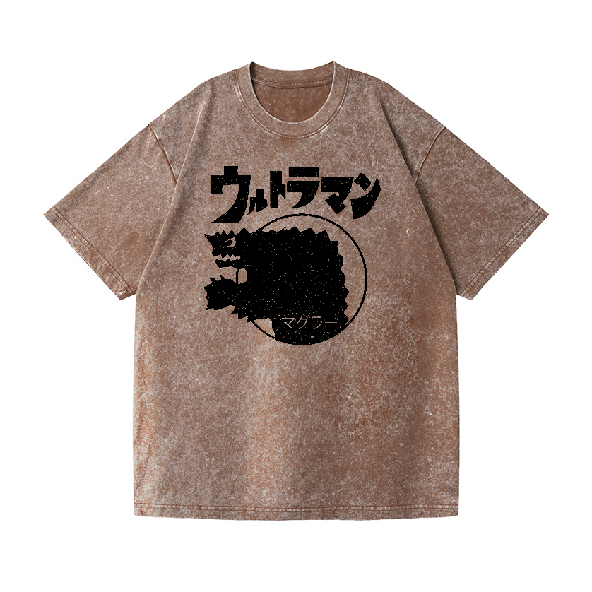 Magular Monster Vintage Wash Japanese Design T-Shirt