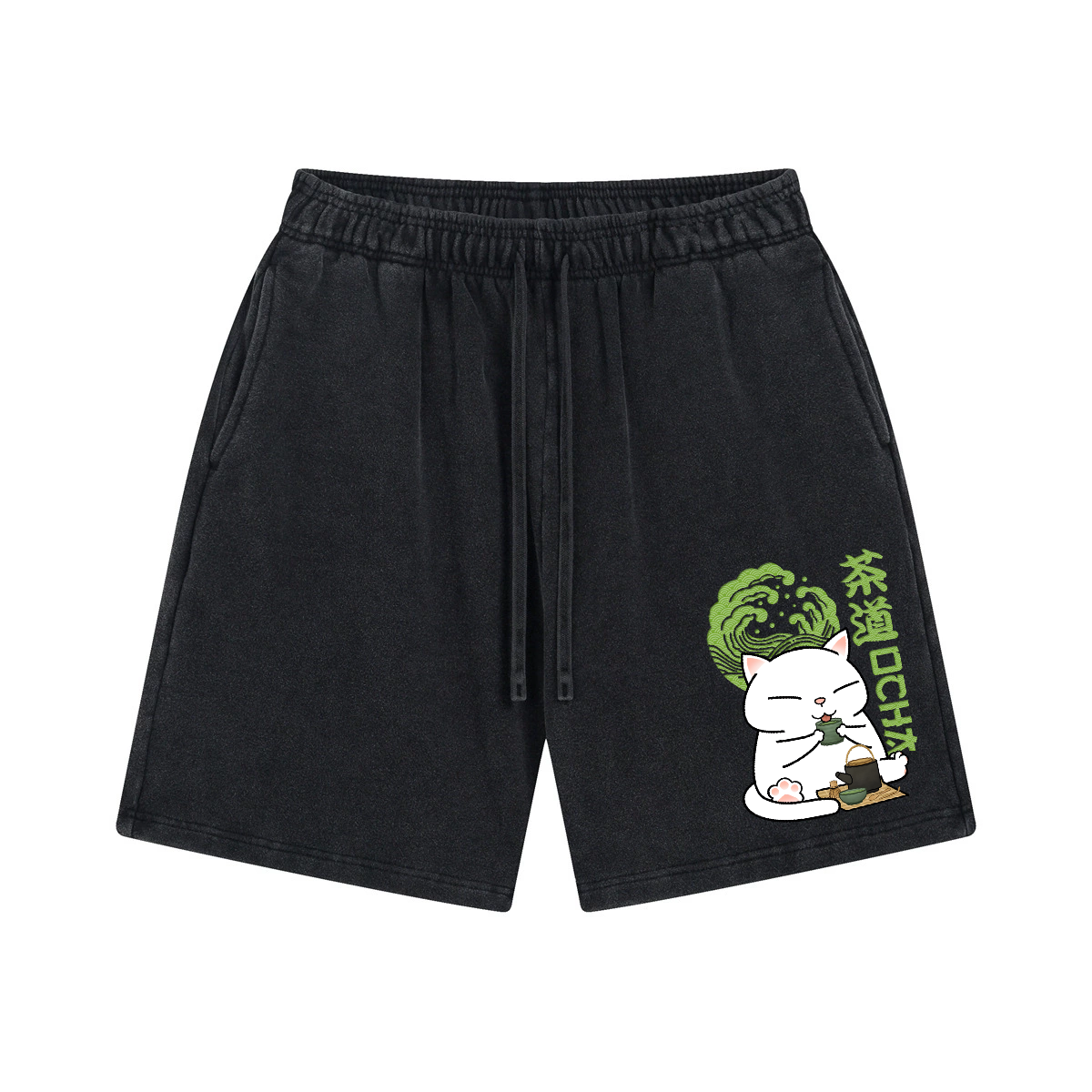 Tea Vintage Pure Thick Cotton Shorts