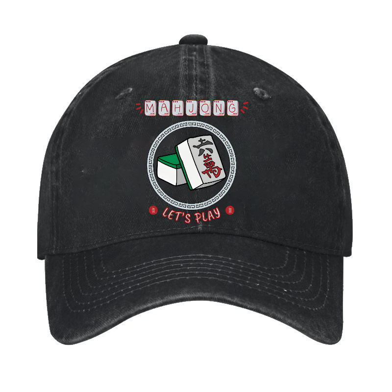 Mahjong Vintage Cotton Cap
