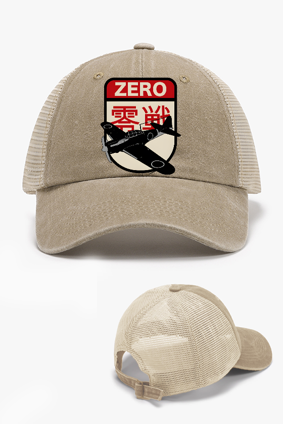 Zero Fighter Vintage Cotton Breathable Hat