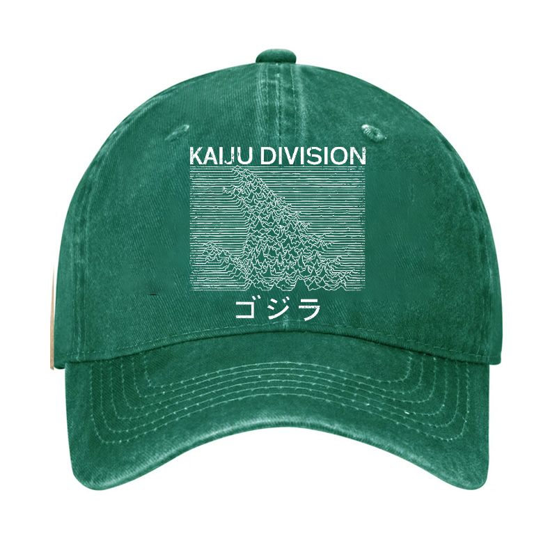 Kaiju Kaiju Monster Divisio Vintage Cotton Hat