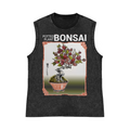 Bonsai Pure Cotton Wash-Dyed Sleeveless Tank Top