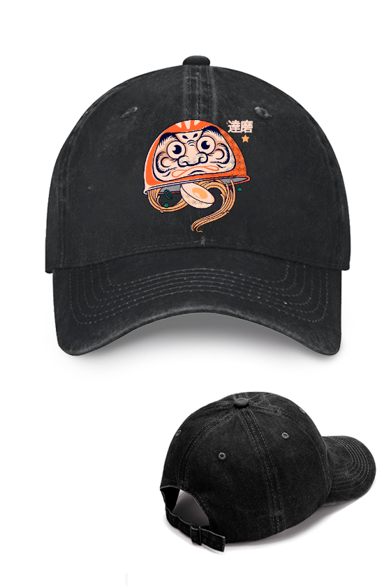 Daruma Ramen Vintage Cotton Cap
